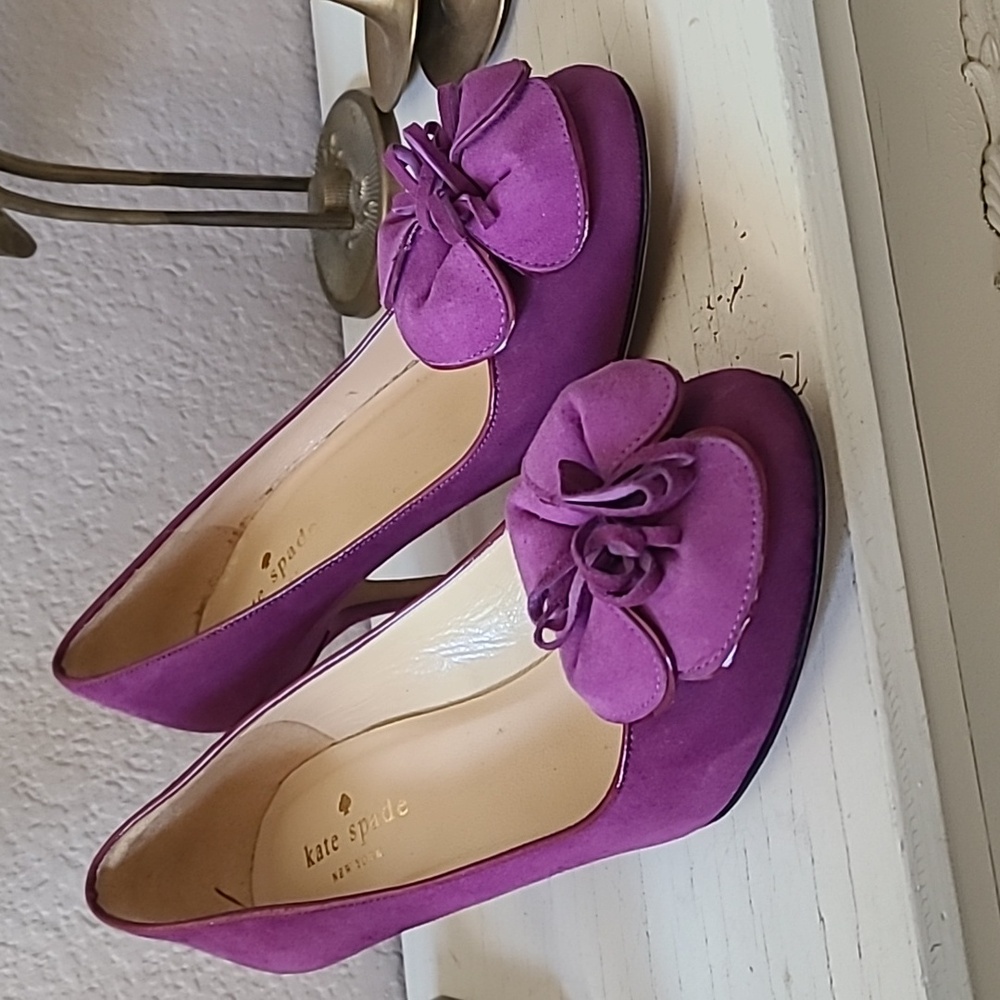 * Kate Spade Purple Montana Pump